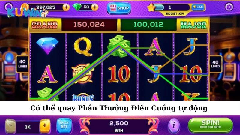 Có thể quay Nổ Hũ KA Phần Thưởng Điên Cuồng tự động