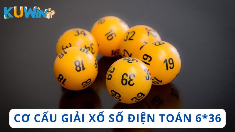Cơ cấu giải của Xổ số Điện Toán 6*36